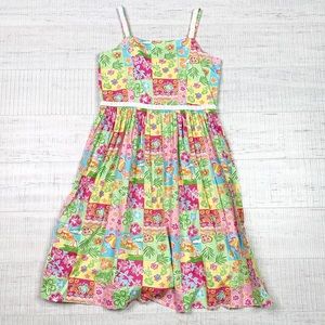 Heartstrings size 8 colorful floral dress